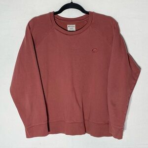 Champion Brick Red Crewneck Pullover Sweatshirt XL